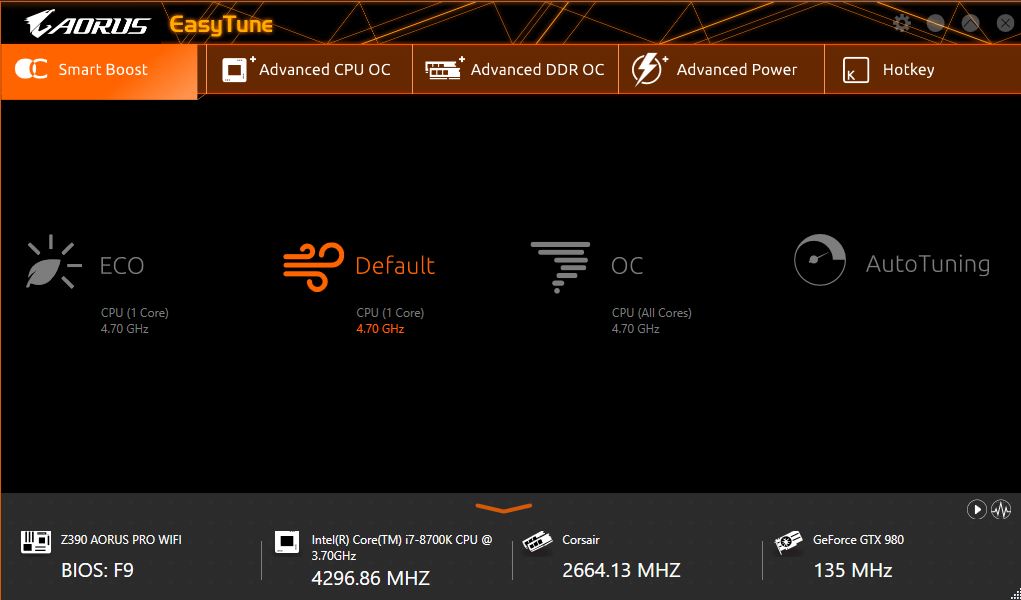 BIOS And Software - The GIGABYTE Z390 Aorus Pro WIFI